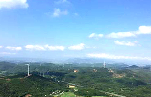 广东阳江岭南风电场